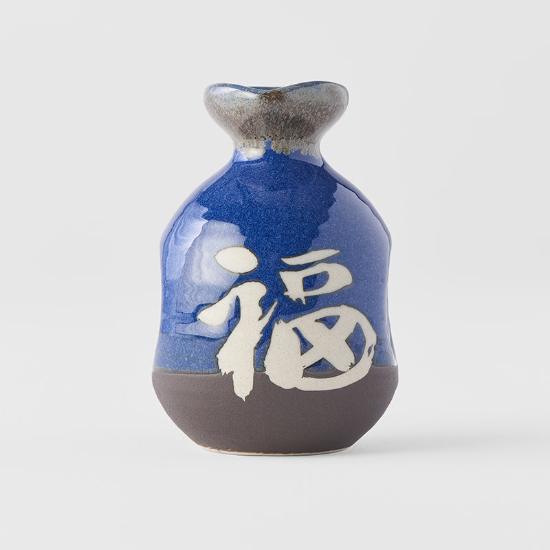 Sake Jug / Indigo Blue Glaze