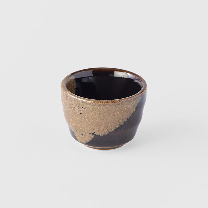 Brown & Black Sake Cup 30 ml