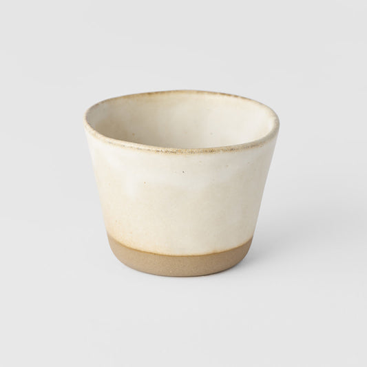 Cup 140 ml / Almond Brown Glaze