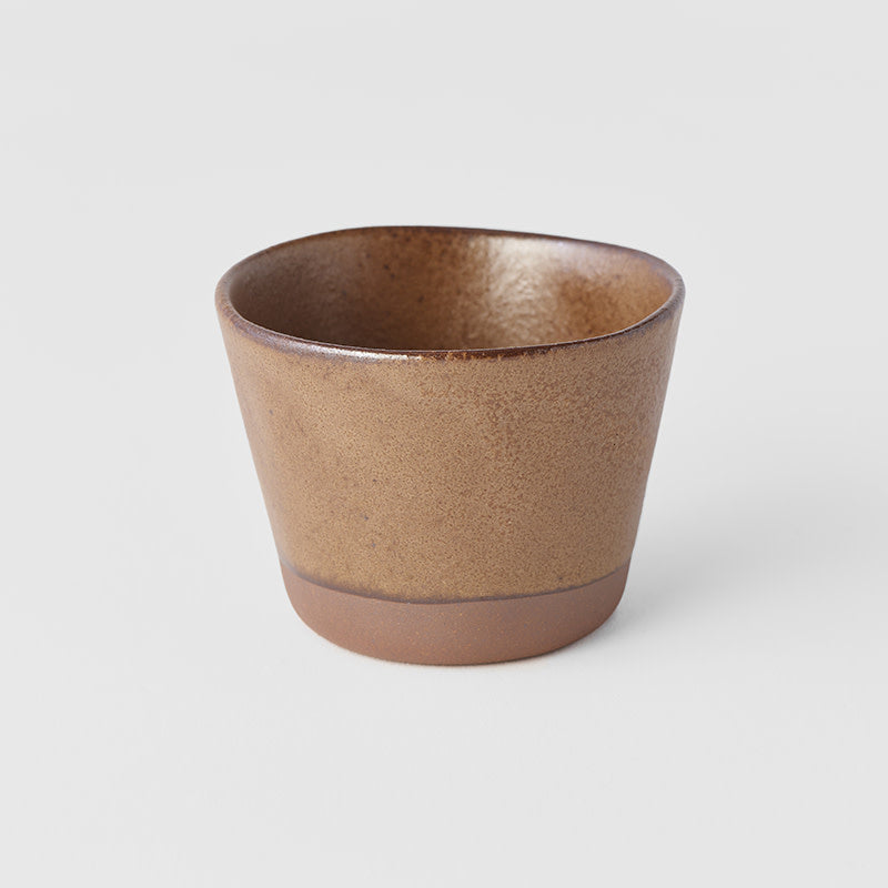 Cup 140 ml / Chestnut Brown Glaze