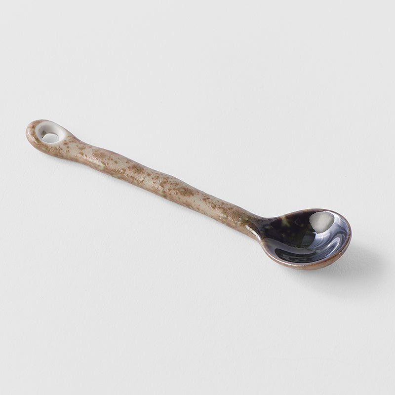 Small Spoon / Crystal Green Glaze