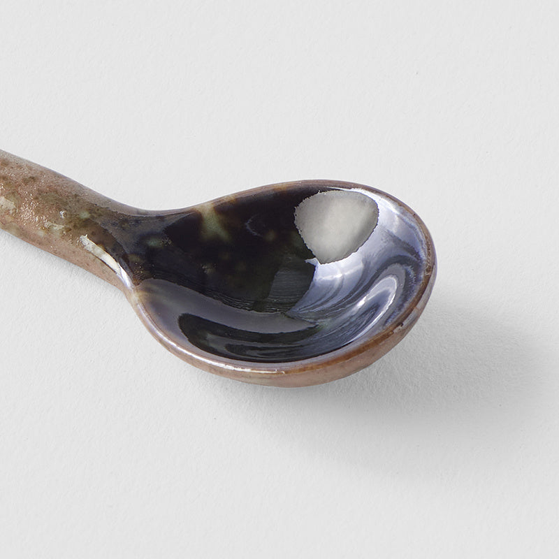 Small Spoon / Crystal Green Glaze