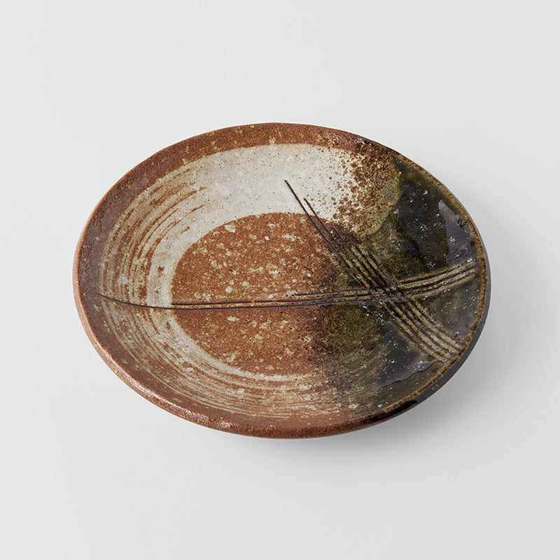 Dinner Plate 24.3 cm / Brick & Zen Brush