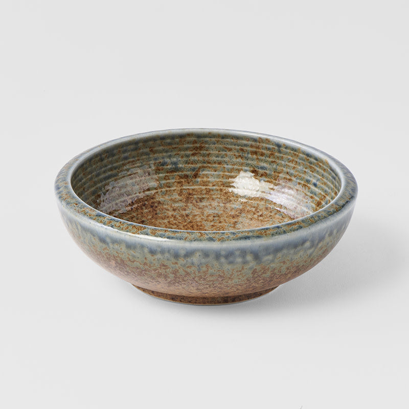 Thick Edge Bowl 17 cm, 500 ml / Earth & Sky Glaze