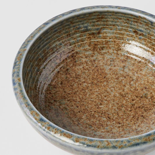 Thick Edge Bowl 17 cm, 500 ml / Earth & Sky Glaze