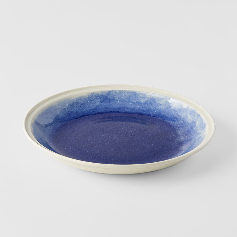 Shallow Bowl 24.3 cm, 400 ml / Ocean Blue Glaze