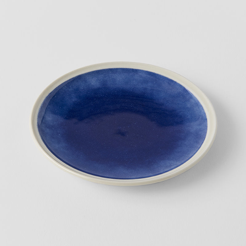 Small Plate 14.3 cm / Ocean Blue Glaze