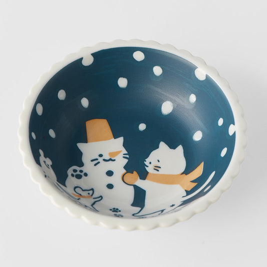 Pasta Bowl 14cm Snowcat Design