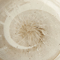 Organic Plate 17 cm / Spiral Sand Glaze