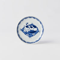 Plate 14.3cm Cat On Mat Design