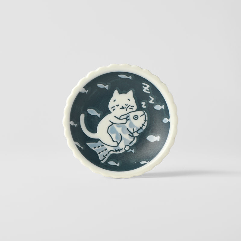 Small Plate 10.5 cm / Cat Treat Design