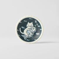 Plate 10.5cm Cat Treat Design