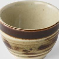 Sake Cup 4.3 cm, 40 ml / Wheat Glaze