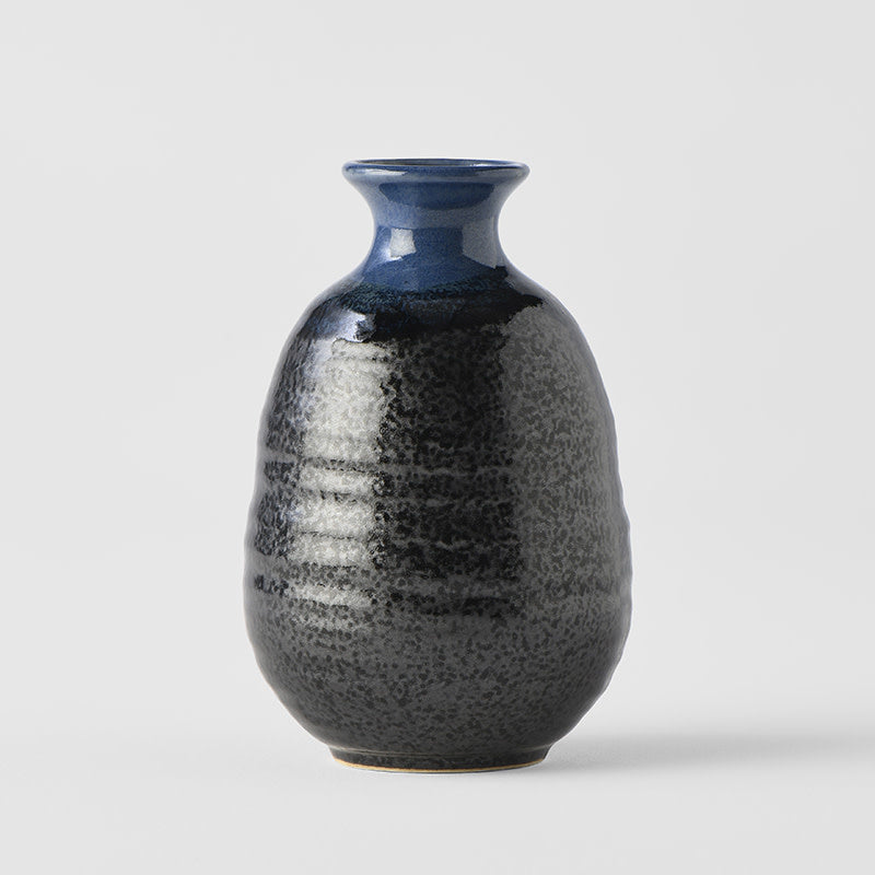 Sake Jug 8 cm, 280 ml / Blue Top Glaze