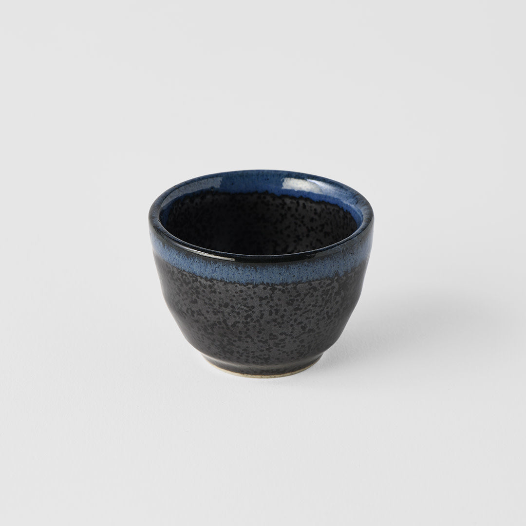 Sake Cup 4.3 cm, 40 ml / Indigo Dipped Edge