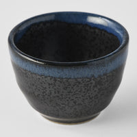 Sake Cup 4.3 cm, 40 ml / Indigo Dipped Edge