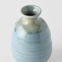 Sake Jug 280ml Crazed Blue Glaze