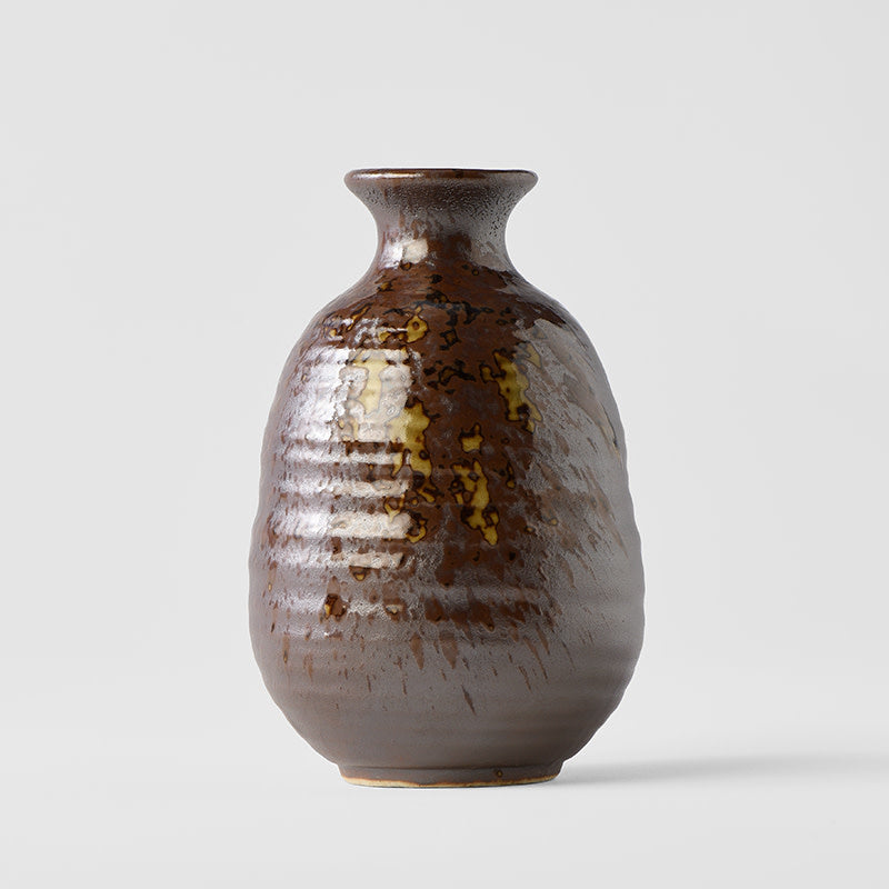 Sake Jug 8 cm, 280 ml / Forest Green Speckle Glaze