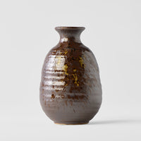 Sake Jug 280ml Brown Blend Speckle Glaze