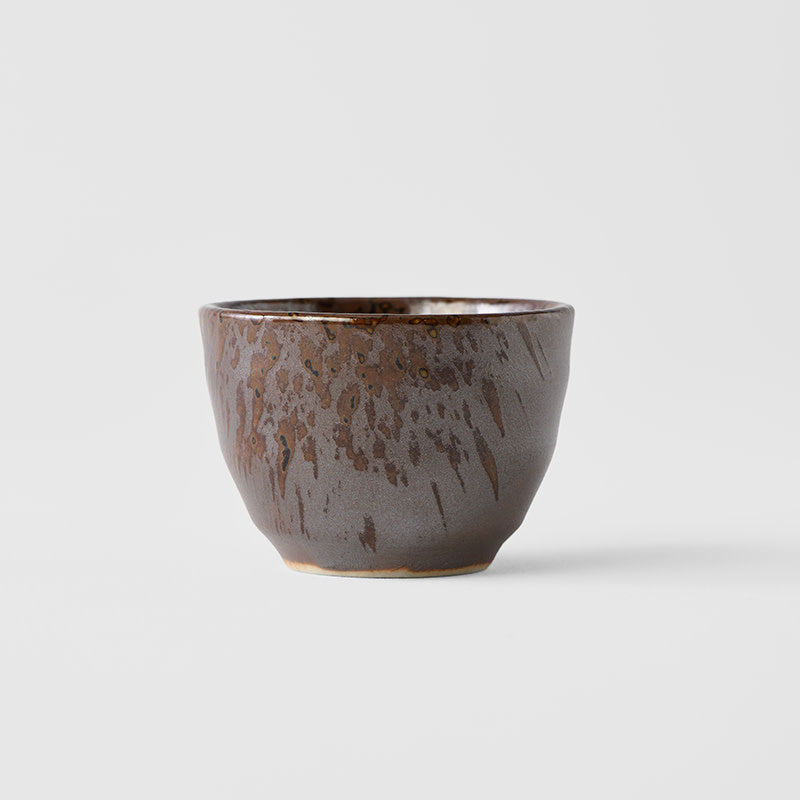 Sake Cup 4.3 cm, 40 ml / Forest Green Speckle Glaze