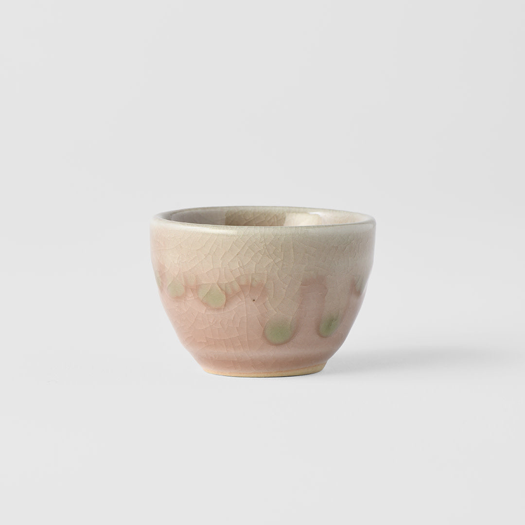 Sake Cup 4.3 cm, 40 ml / Blush Pink Glaze