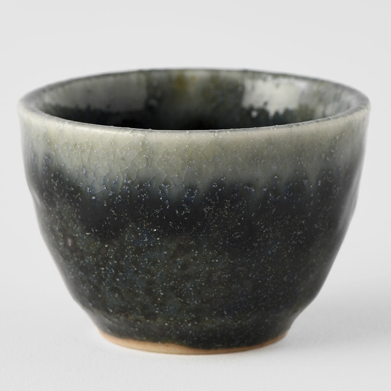 Sake Cup 4.3 cm, 40 ml / Dark Blue Glaze