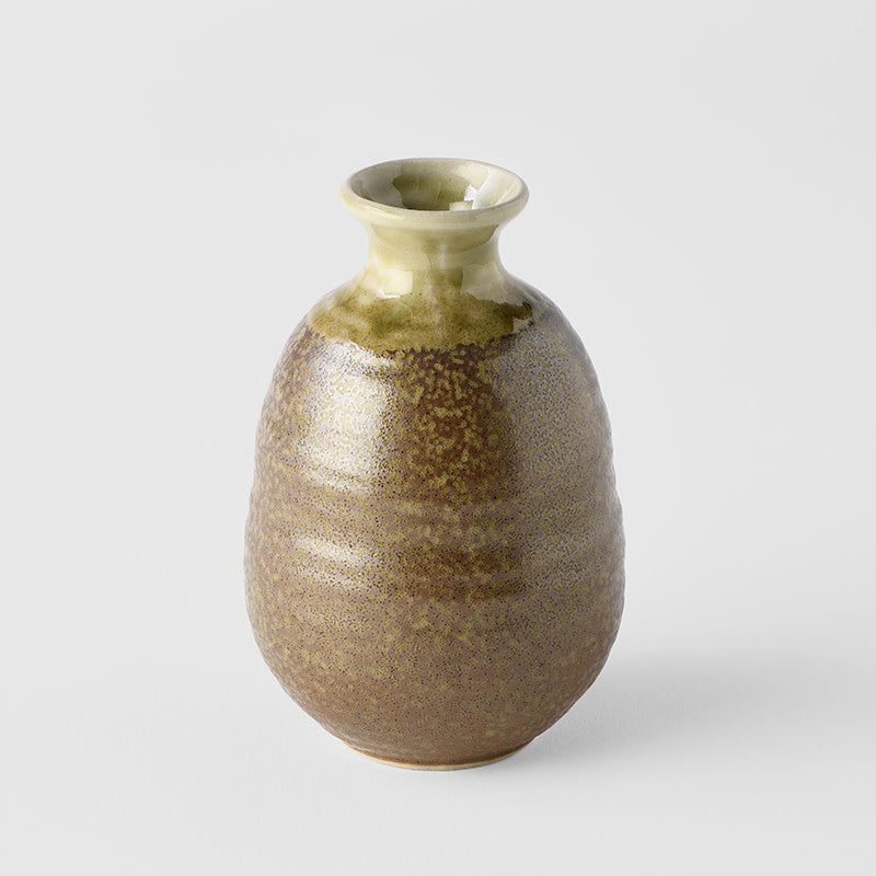 Sake Jug 8 cm, 280 ml / Light Brown Glaze