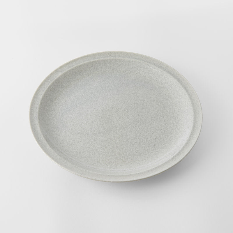 Dinner Plate Large 28 cm / Silver Mist Glaze