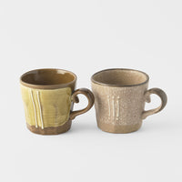 Mug Set 2pcs 300ml Earth Tones Glaze