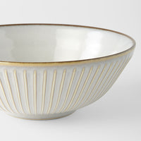 Bowl 21 cm, 950 ml / White Sendan Glaze