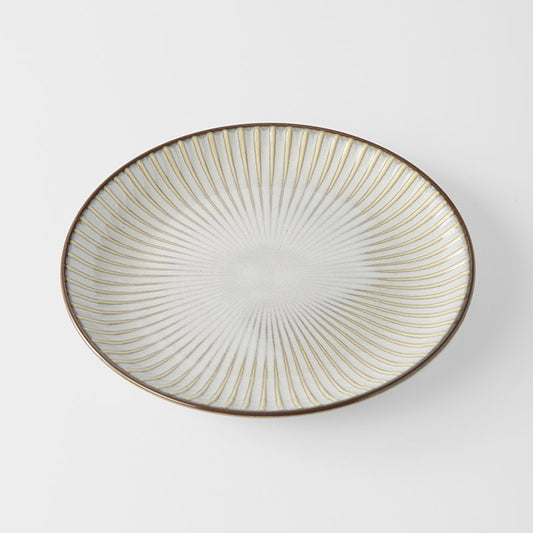 White Sendan Side Plate, 20.5 cm