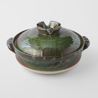 Donabe Pot 4L Deep Forest Glaze