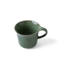 Cup 130ml Swoop Green Glaze