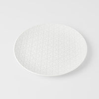 Dinner Plate 28.5cm White Star Glaze