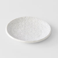 Saucer 13.5cm White Star Glaze