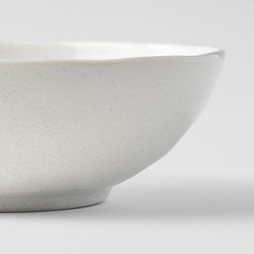 Small Oval Bowl 14 cm, 200 ml / Parchment White Glaze