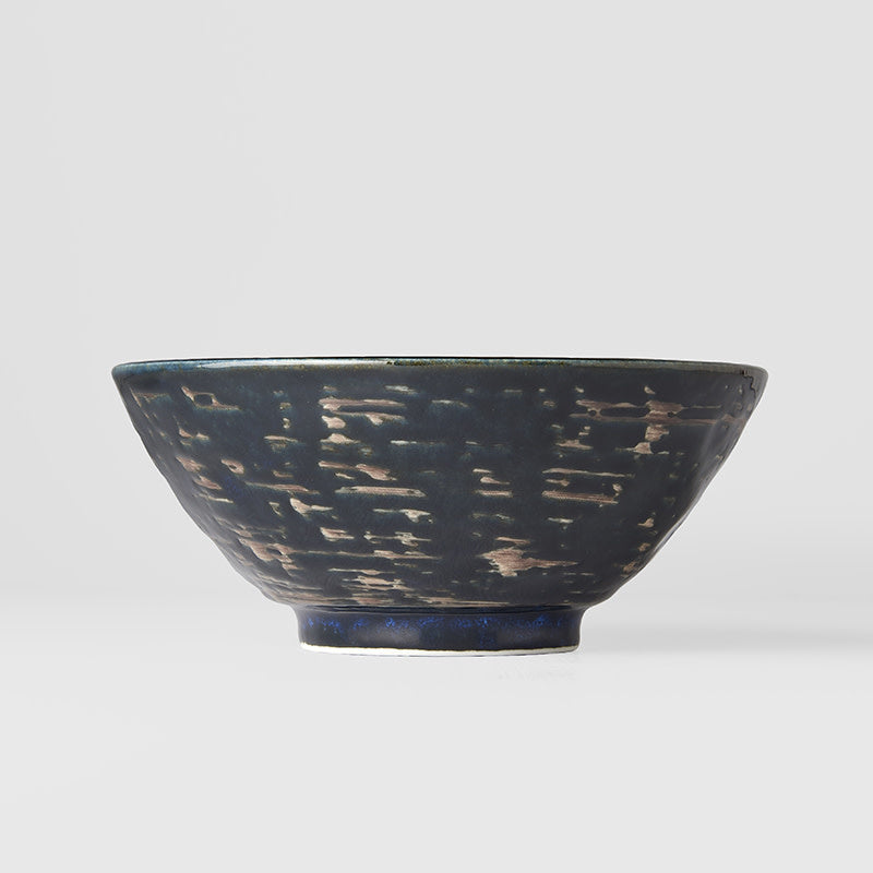 Udon Bowl, 19.5 cm, 800 ml, Copper Swirl Design