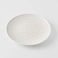 Dinner Plate 25.5cm White Star Glaze