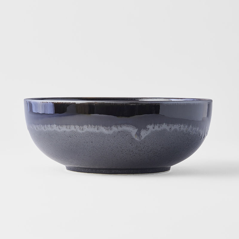 Matt Black Serving Bowl 24 cm, 1800 ml