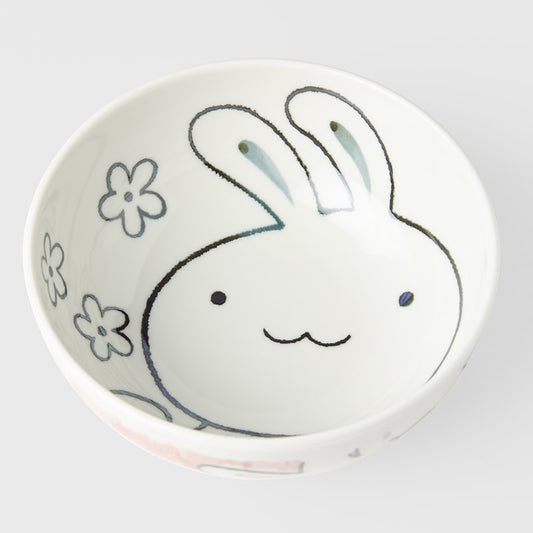 Shallow Bowl 16 cm / Simple Rabbit Design