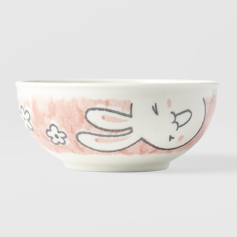 Shallow Bowl 16 cm / Simple Rabbit Design