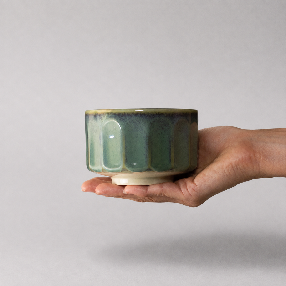 Matcha Tea Bowl 11cm Pale Green