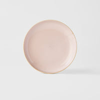 High Rim Plate 20 cm / Sakura Pink Glaze