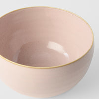 Medium Round Bowl 13 cm, 500 ml / Sakura Pink Glaze