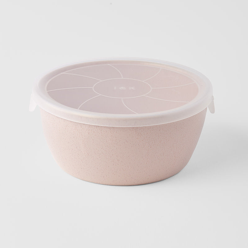 Lidded Bowl 13 cm, 400 ml / Sakura Pink Glaze