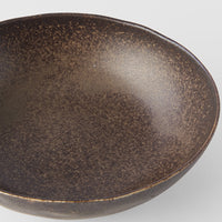 Large Oval Bowl 20 cm, 600 ml / Mocha Glaze