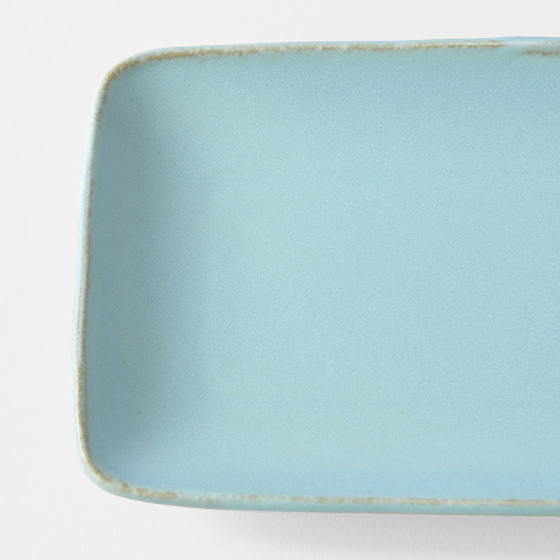 Sashimi Plate 29 cm / Soda Blue Glaze