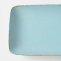 Sashimi Plate 29 cm / Soda Blue Glaze