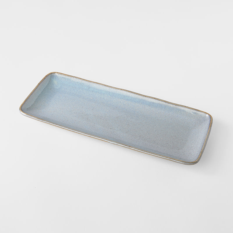 Sashimi Plate 29 cm / Steel Grey Glaze