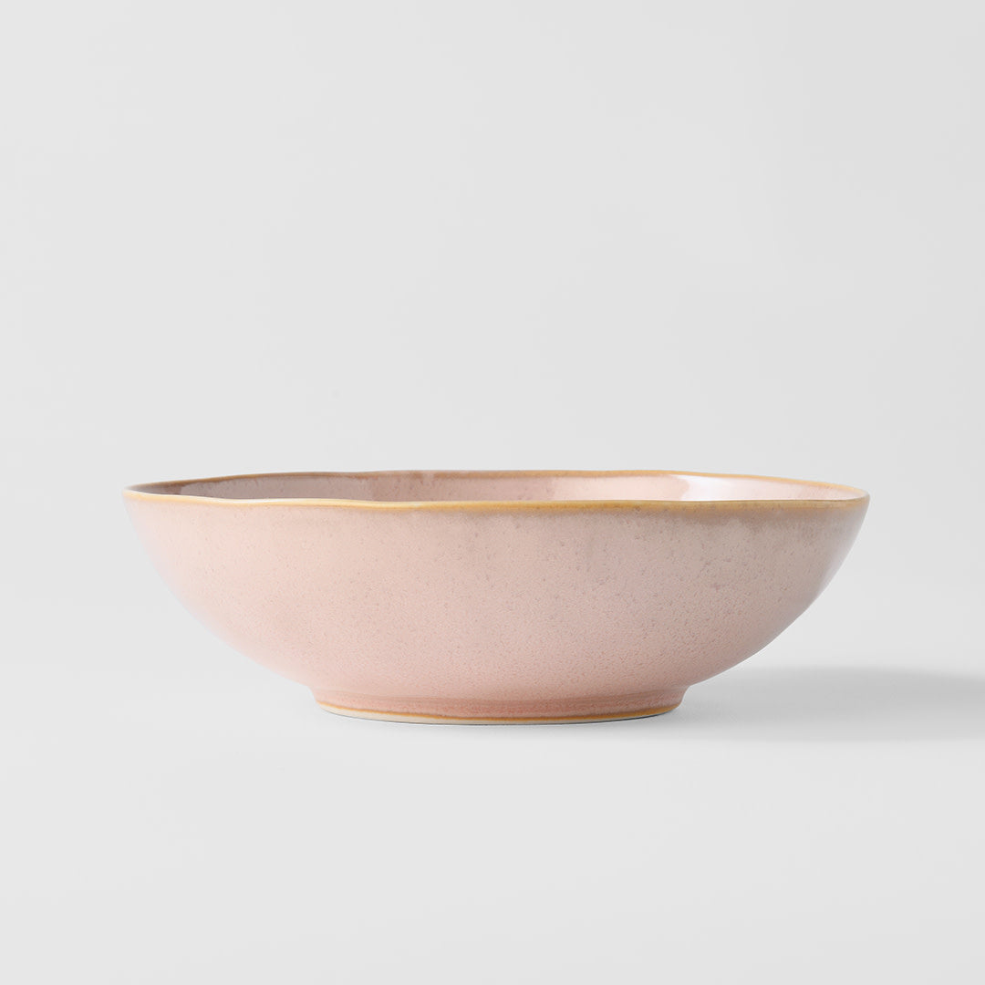 Medium Oval Bowl 16.5 cm, 300 ml / Sakura Pink Glaze